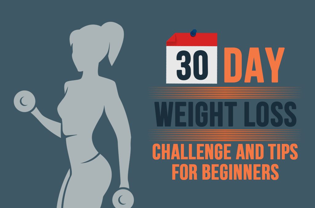 30 Day Weight Loss Challenge and Tips for Beginners